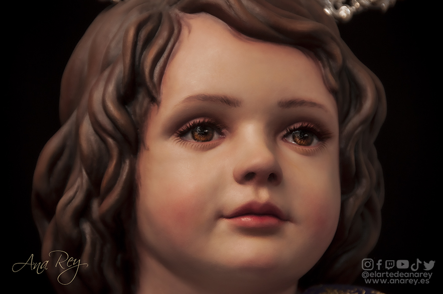 Niño Jesús de 2014, obra de Ana Rey