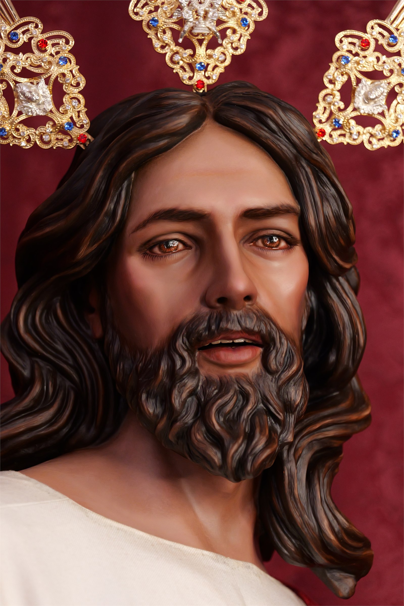 Cristo de la Santa Cena, obra de Ana Rey